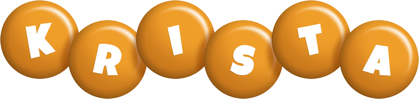 Krista candy-orange logo