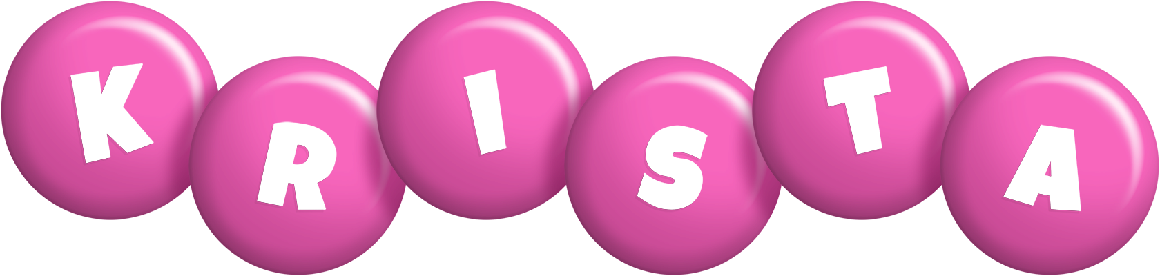 Krista candy-pink logo