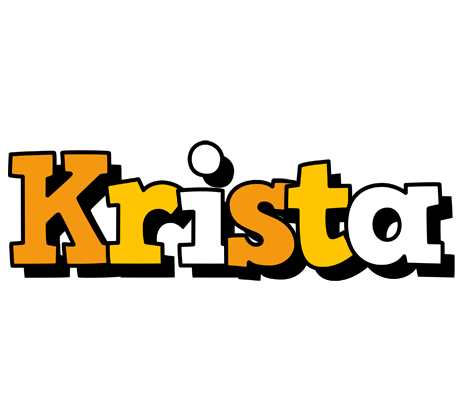 Krista cartoon logo