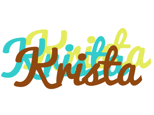 Krista cupcake logo