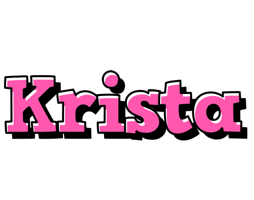 Krista girlish logo