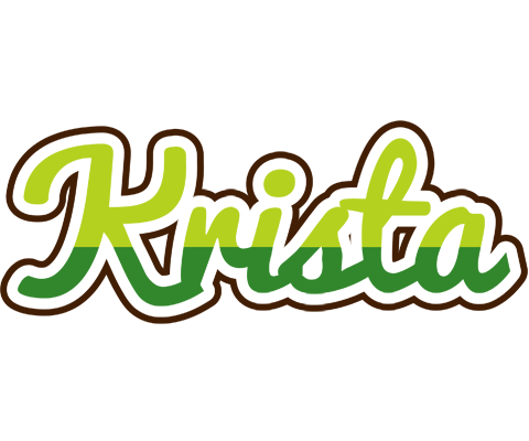 Krista golfing logo