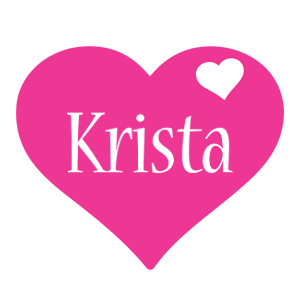 Krista love-heart logo