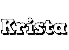 Krista snowing logo