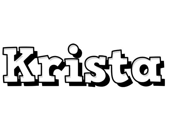 Krista snowing logo
