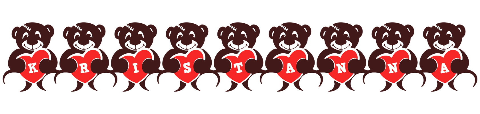 Kristanna bear logo
