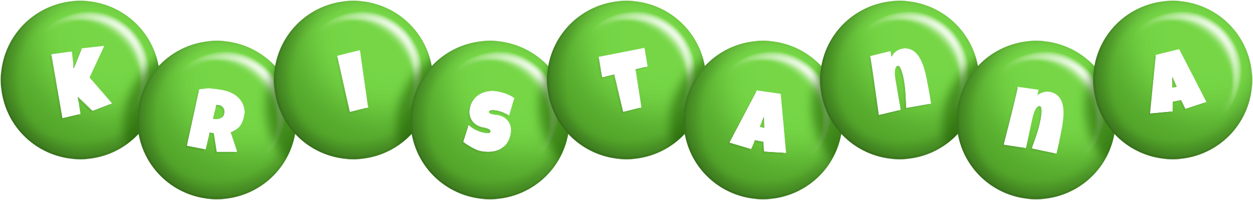 Kristanna candy-green logo