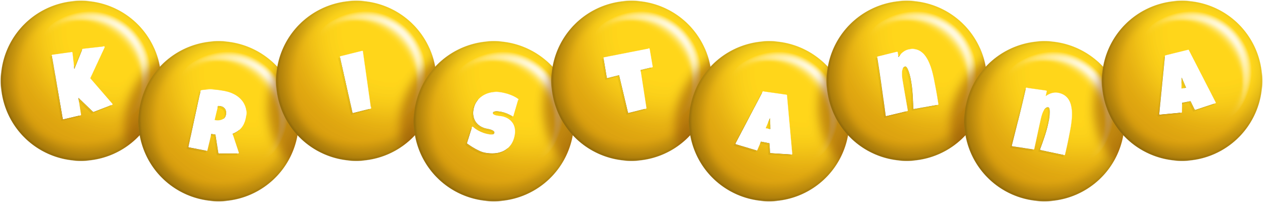 Kristanna candy-yellow logo
