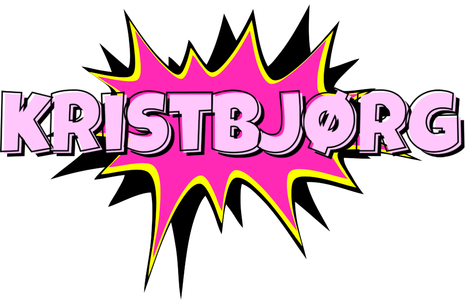 Kristbjørg badabing logo