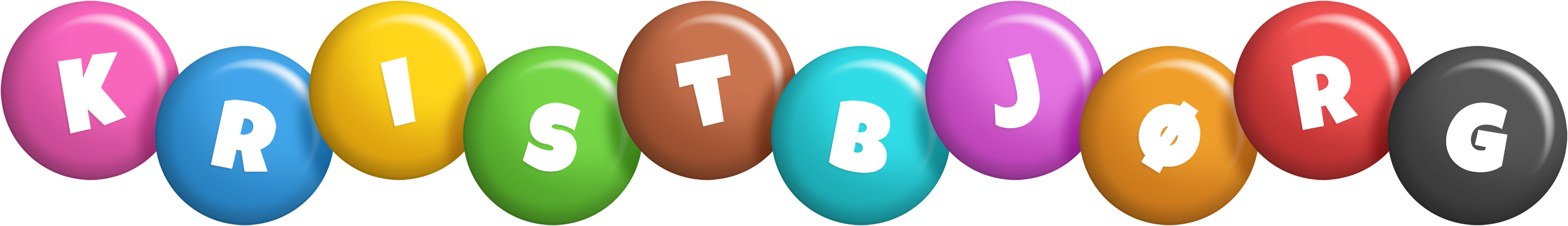 Kristbjørg candy logo