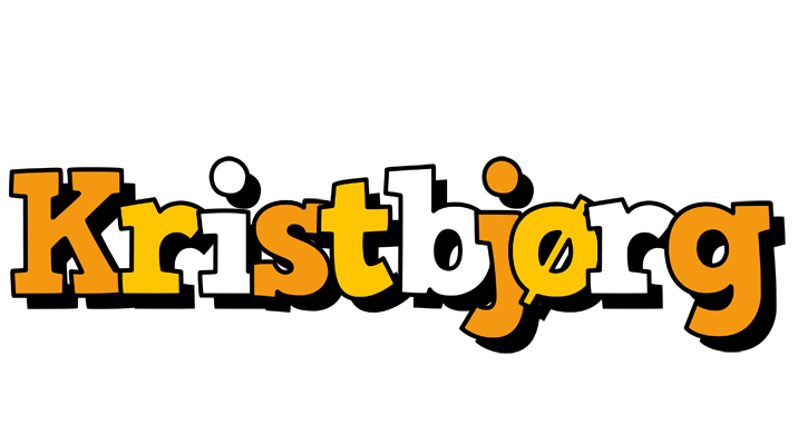 Kristbjørg cartoon logo