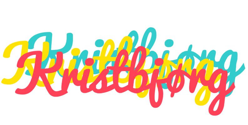 Kristbjørg disco logo