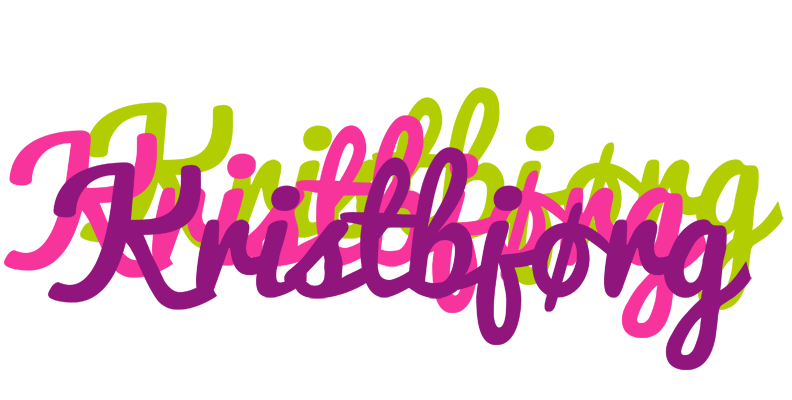 Kristbjørg flowers logo