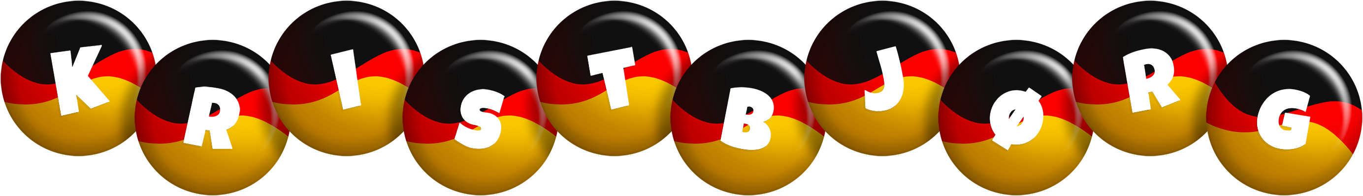 Kristbjørg german logo