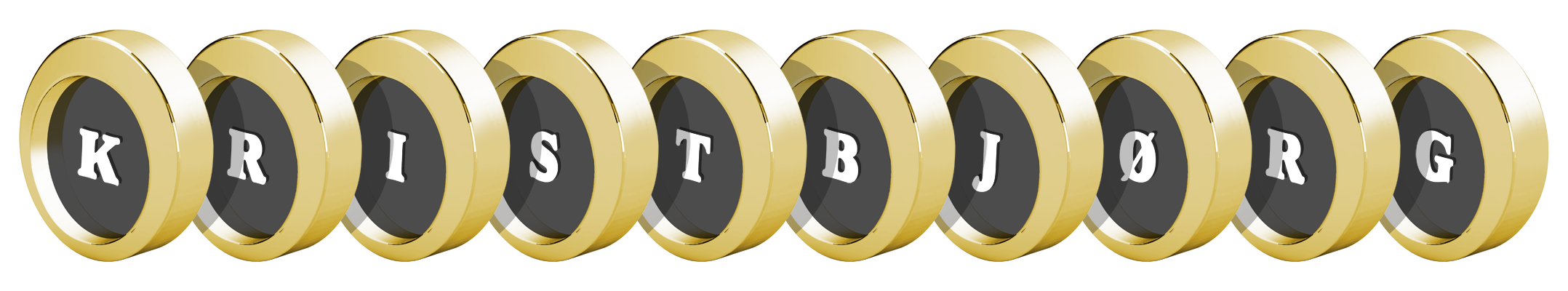 Kristbjørg gold logo