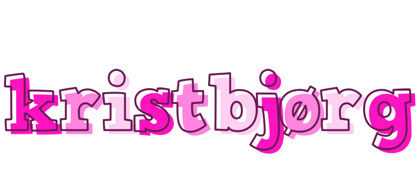 Kristbjørg hello logo