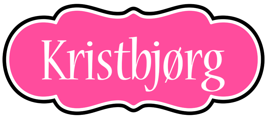 Kristbjørg invitation logo