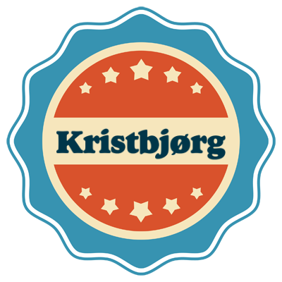 Kristbjørg labels logo