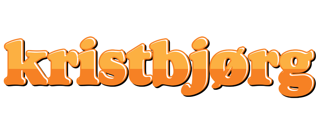 Kristbjørg orange logo