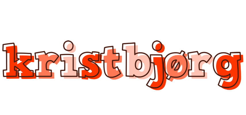 Kristbjørg paint logo