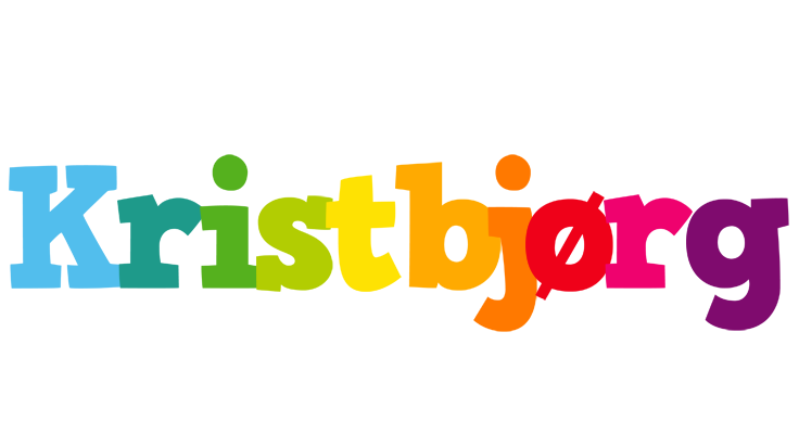 Kristbjørg rainbows logo