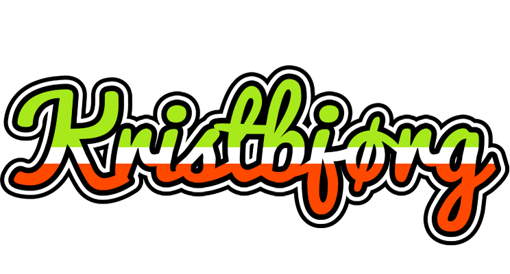 Kristbjørg superfun logo