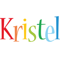 Kristel birthday logo