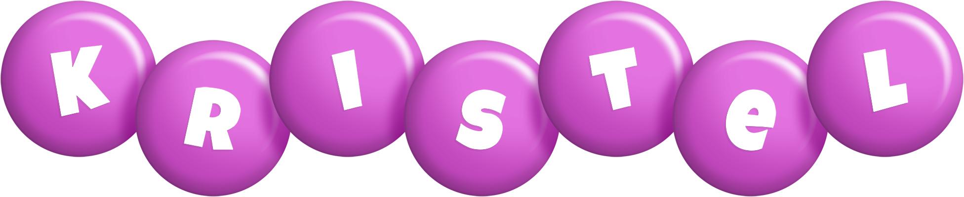 Kristel candy-purple logo