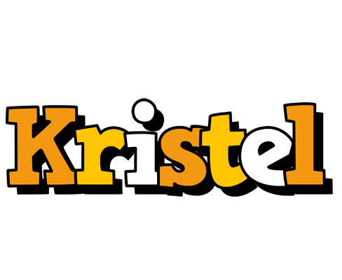 Kristel cartoon logo