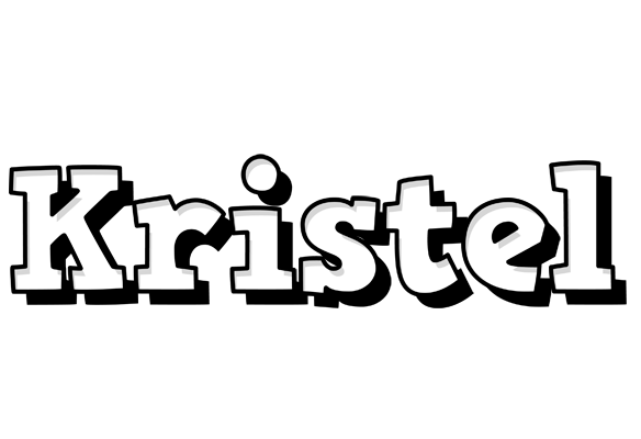 Kristel snowing logo