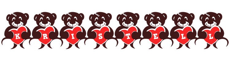 Kristell bear logo