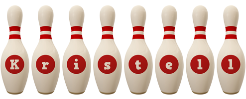 Kristell bowling-pin logo