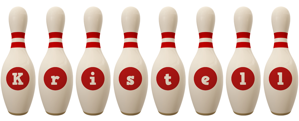 Kristell bowling-pin logo