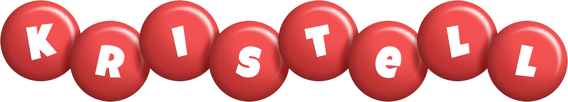 Kristell candy-red logo