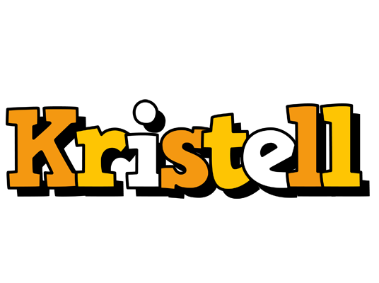 Kristell cartoon logo