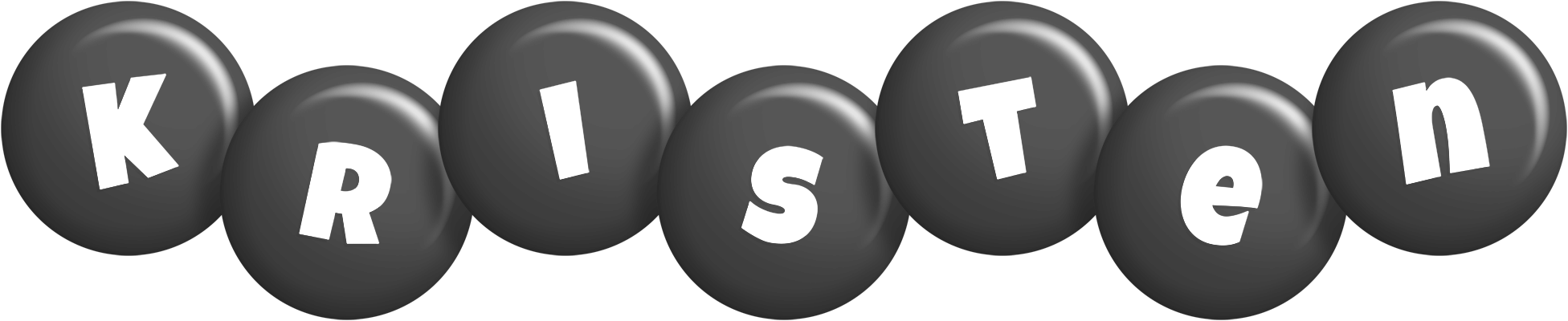 Kristen candy-black logo