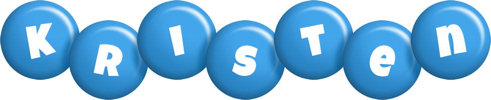 Kristen candy-blue logo