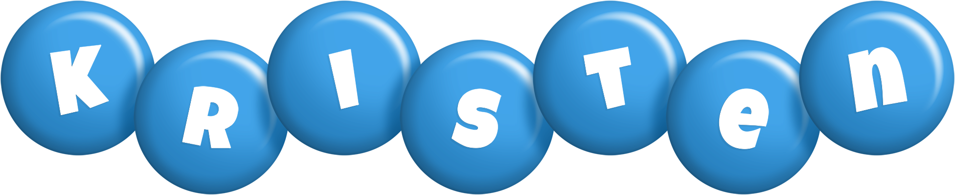 Kristen candy-blue logo