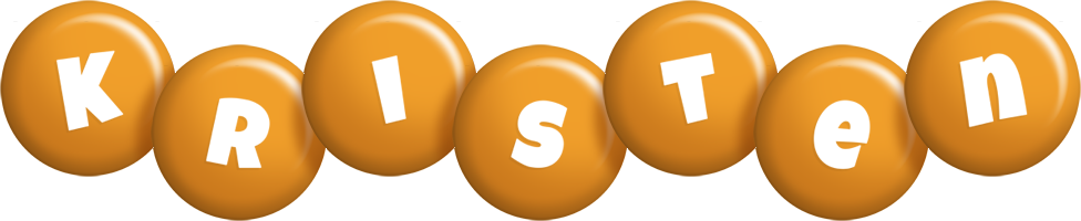Kristen candy-orange logo