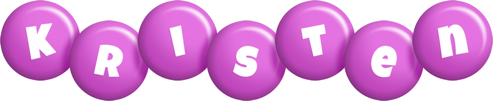 Kristen candy-purple logo