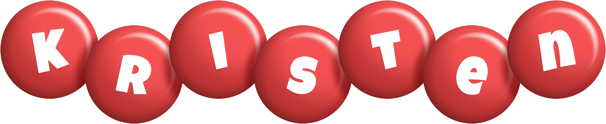 Kristen candy-red logo