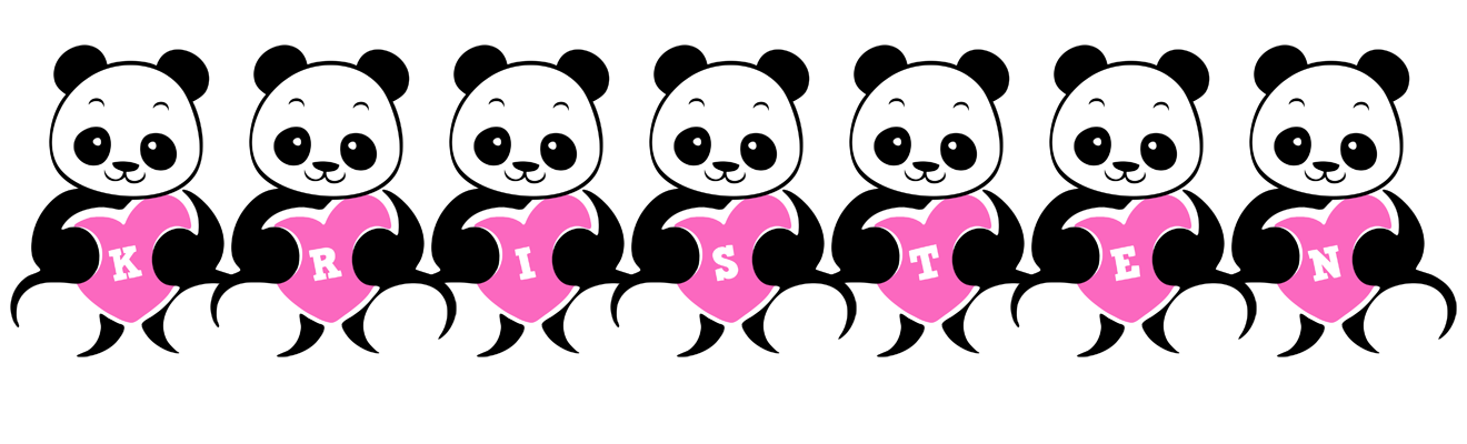 Kristen love-panda logo