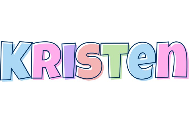 Kristen pastel logo