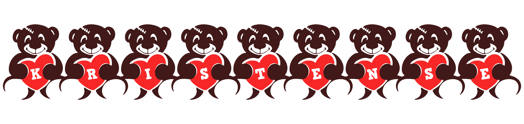Kristense bear logo