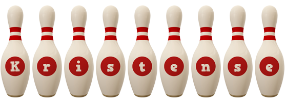 Kristense bowling-pin logo
