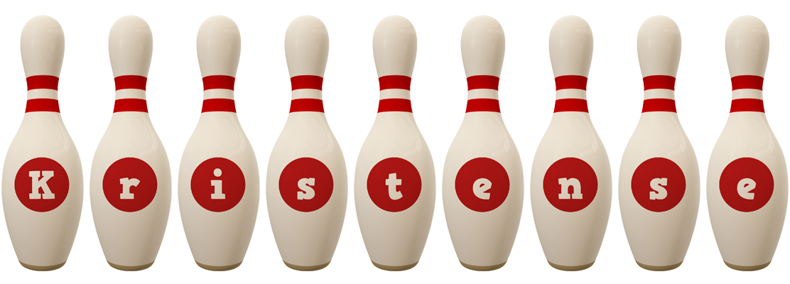 Kristense bowling-pin logo