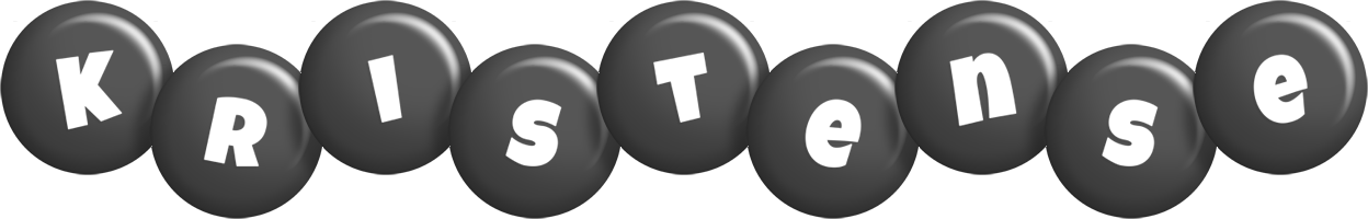 Kristense candy-black logo