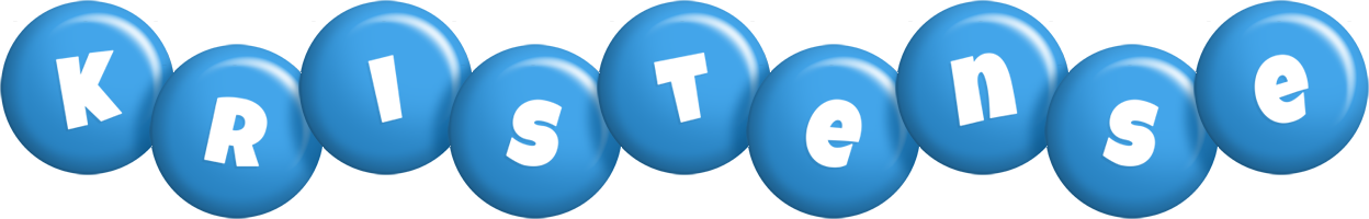 Kristense candy-blue logo