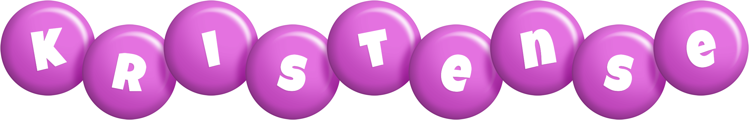 Kristense candy-purple logo