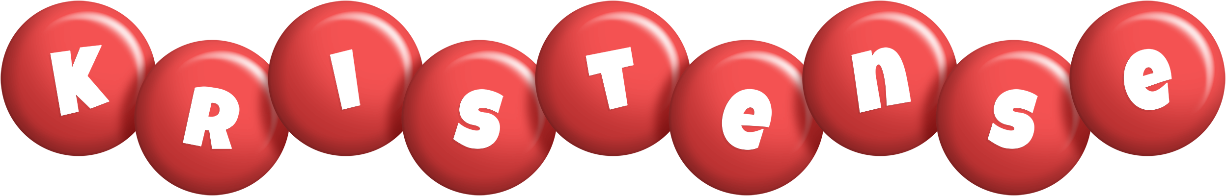Kristense candy-red logo